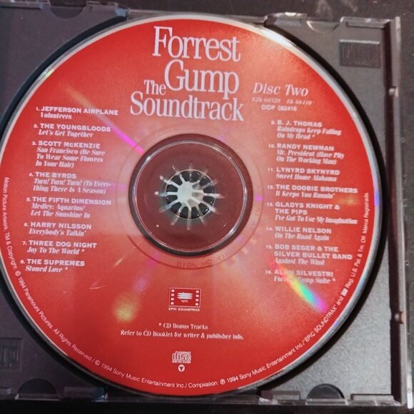 Forrest Gump Soundtrack American Classics 2 disc set CD - Picture 5 of 7